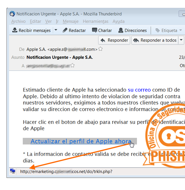 Phishing Apple